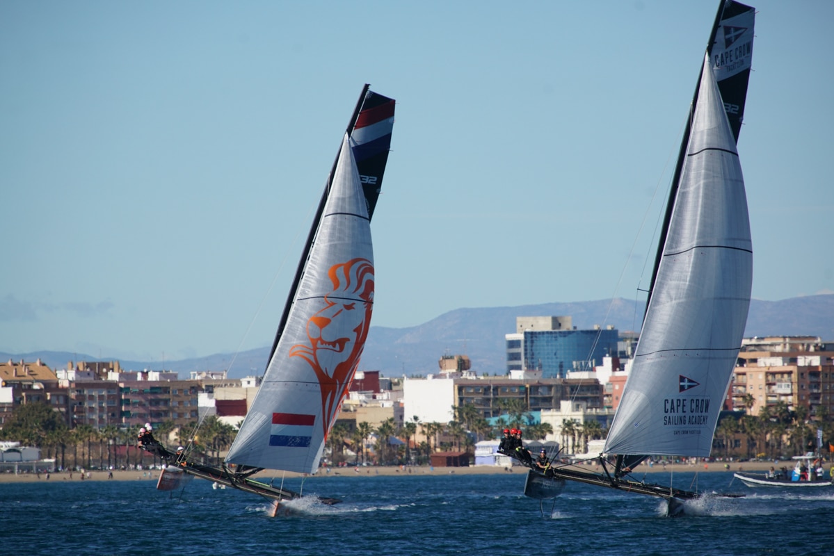 valencia event 1 2 boat sailing team nl